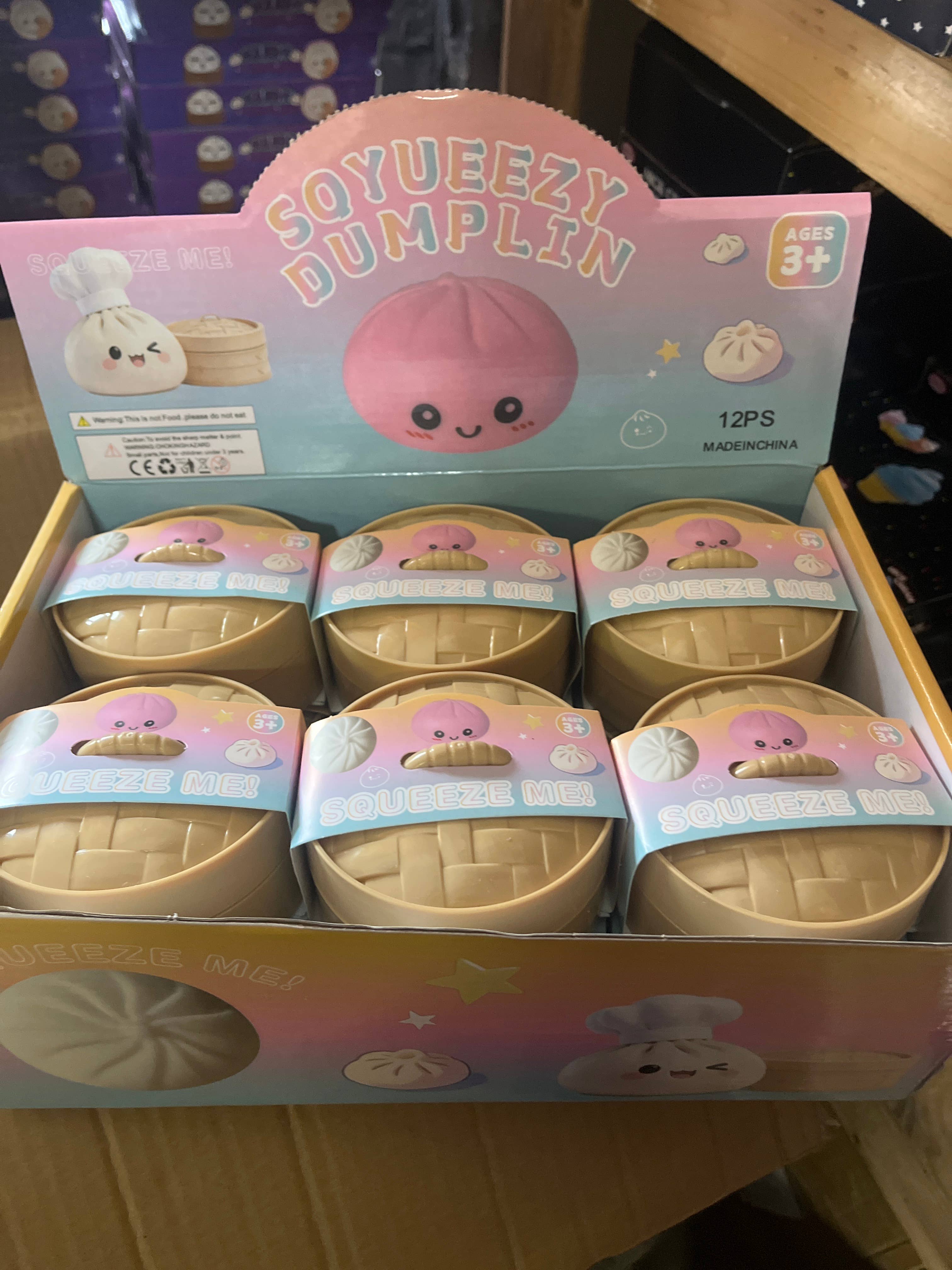 Colorful Solid Dumplings Squishy Toy | Trending | HOT | A063